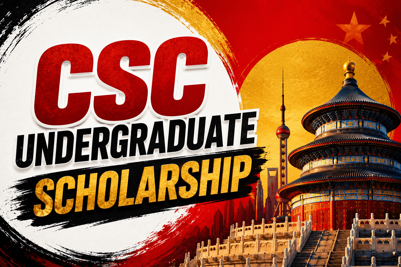 CSC Undergraduate Scholarship: Earn a Fully-Funded Bachelor's Degree in China