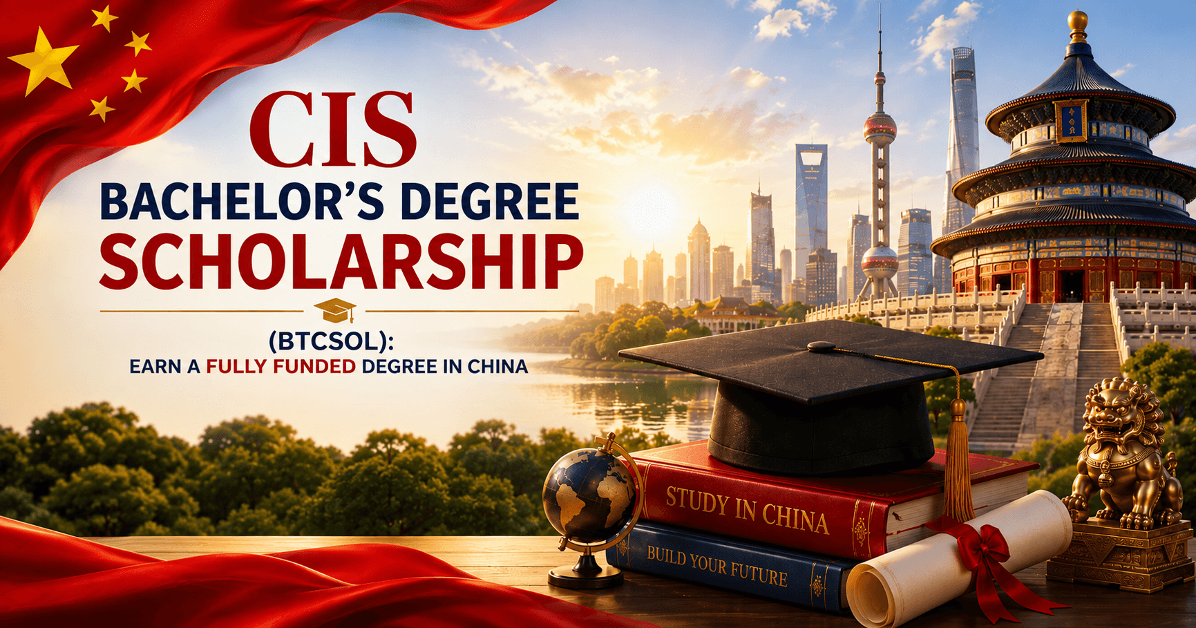 CIS Bachelor's Degree Scholarship (BTCSOL): Earn a Fully Funded Degree in China