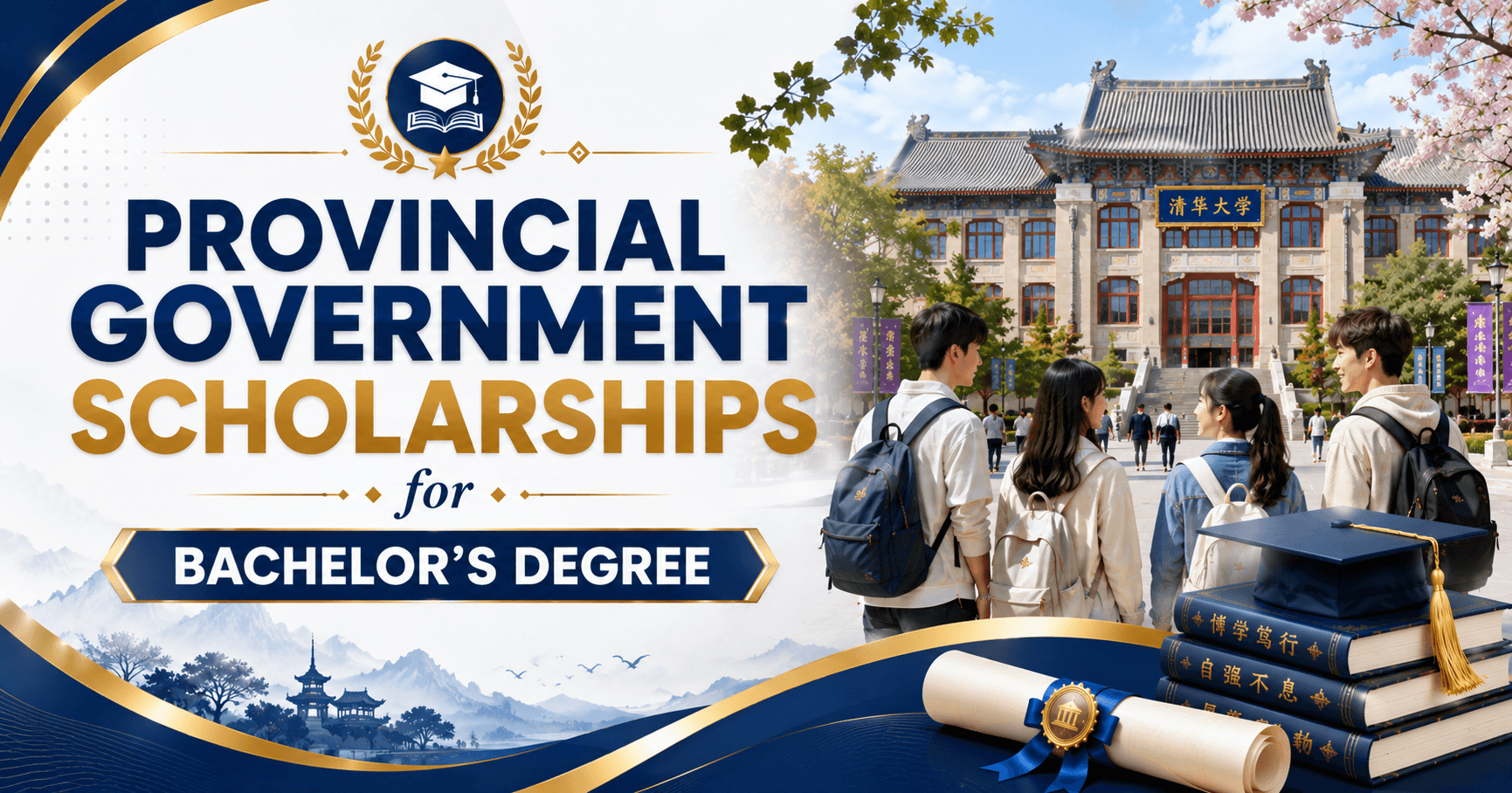 Provincial Government Scholarships for Bachelor's Degree: Study in China at a Lower Cost, Lower Competition