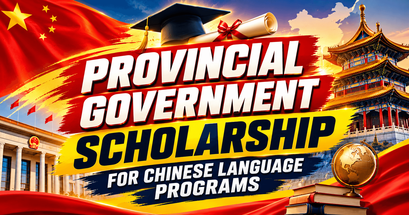 Provincial Government Scholarship for Chinese Language Programs: Learn Chinese in China, Fully or Partially Funded